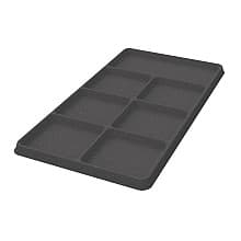 8-25/32" CONERO Flock Tray/Belt/Tie Bowl, Anthracite