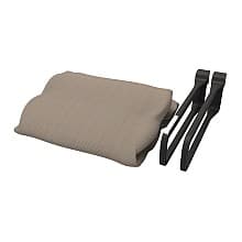 7-31/64" CONERO Closet Laundry Bag, Gray/Beige