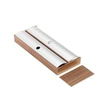 5-3/8&quot; StraightLine Foil/Wrap Dispenser with Two Aluminum Lids