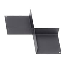 11-1/4" StraightLine Drawer Box Cross Insert, Graphite Black