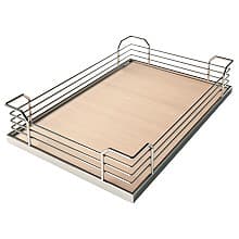 TANDEM Shelf Solo Tray Set, Champagne/Maple (2/Piece)