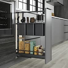 DISPENSA Base Pull-Out Utility Set, Anthracite