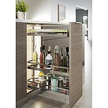 DISPENSA Base Pull-Out Spice Tray, Champagne