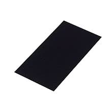 20-11/16" StraightLine Felt Mat, Black