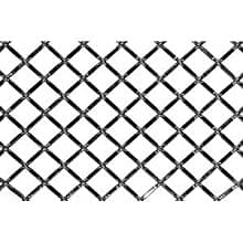 1214 F Decorative Wire Gille, Flat Black
