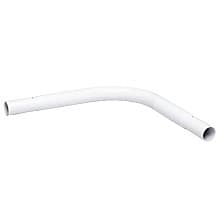 12" Long Closet Pole Corner Elbow for 1-1/4" Pole, White Finish