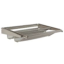 23-3/4" Shoe Rack Kit, Champagne Nickel Finish