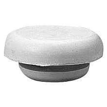 KV119 Rubber Shelf Cushion for Metal, Gray Finish