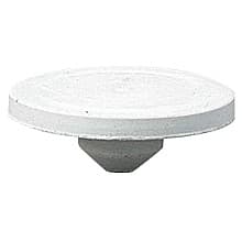 KV129 Rubber Shelf Cushion, Gray Finish