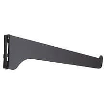 KV180 Regular-Duty Shelf Bracket, Black Finish 10/Box