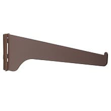 8" KV180 Regular-Duty Shelf Bracket, Brown Finish 10/Box