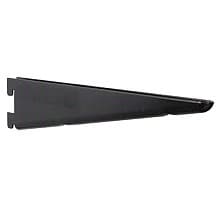 KV182 Heavy-Duty Shelf Bracket, Black Finish