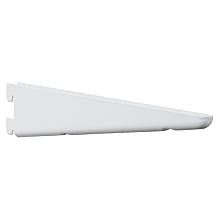 KV182 Heavy-Duty Shelf Bracket, White Finish