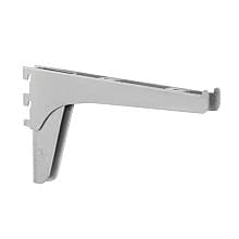 KV185 Heavy-Duty Double Slot Shelf Bracket, Anochrome Finish