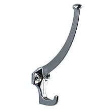 Garment Hook, Chrome Finish