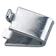 7/8" KV239 Steel Shelf Support Clip, Zinc Finish