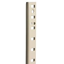KV255 Heavy-Duty Steel Pilaster Standard, Almond Finish 100/Box