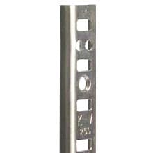 KV255 Heavy-Duty Aluminum Pilaster Standard, Natural Aluminum Finish 100/Box