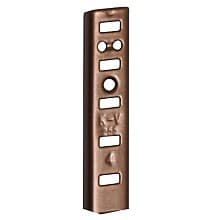 KV255 Heavy-Duty Aluminum Pilaster Standard, Walnut Finish 100/Box
