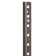 KV255 Heavy-Duty Steel Pilaster Standard, Brown Finish 100/Box