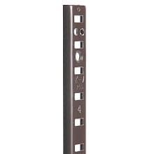 KV255 Heavy-Duty Steel Pilaster Standard, Brown Finish 50/Box