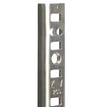 96" KV255 Heavy-Duty Steel Pilaster Standard, Zinc Finish 50/Box