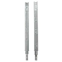 4400 Drawer Slide with 65lb Capacity, Full Extension, Side-Mount, Zinc