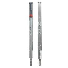 4450 Drawer Slide with 65lb Capacity, Full Extension, Side-Mount, Soft-Closing, Zinc