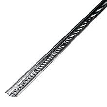 26" Card Index Follower Track, 2-1/4" x 1/4", Anochrome