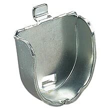1-1/16" Diameter Closet Rod Flange, Anochrome Finish