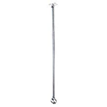 1-1/16" Diameter 24" Long Closet Rod, Anochrome Finish