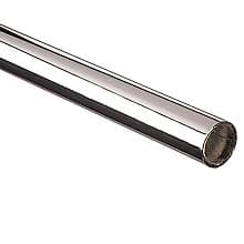 KV770 5 1-5/16" Diameter 120" Long Closet Rod, Chrome Finish