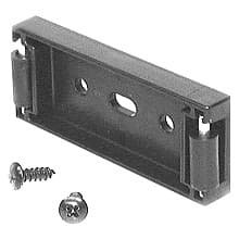 8092 Raised Panel Cassette Roller for Pocket Door Slides, 75lb Capacity, Black