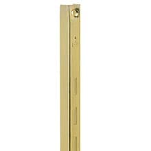 KV80 Regular-Duty Shelf Standard, Brass Finish