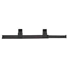 8150 Variable Height Keyboard Slide, 3/4 Extension, Under-Mount, Stay-Close, Black