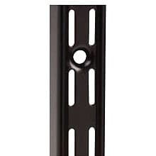 KV82 Heavy-Duty Twin Slot Shelf Standard, Black Finish