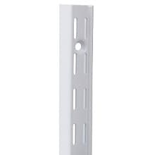 KV82 Heavy-Duty Double Slot Shelf Standard, White Finish