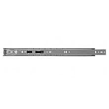 8350 Light-Duty Drawer Slide with 75lb Capacity, 3/4 Extension, Side-Mount, Anochrome, 14