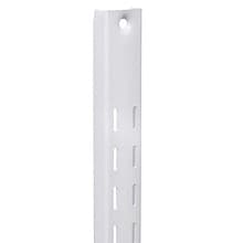 KV85 Heavy-Duty Double Slot Shelf Standard, White Finish