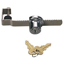 KV962 Ratchet Lock, Chrome, Keyed-Alike
