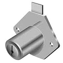 986 Drawer Lock, Nickel-Plated, Keyed Alike