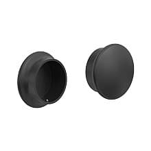 End Cap for 1-5/16" Closet Poles, Satin Black