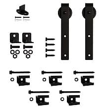 Flat Rail 3" Hook Carrier Kit, Black Finish