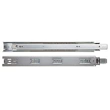 GS4200 Drawer Slide with 100lb Capacity, Full Extension, Side-Mount, Anochrome Polybag