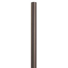 6' Barn Door Round Track, Oil-Rubbed Bronze Finish 5/Pack