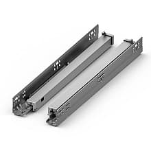 18" Samet Smart Slide for 5/8" Material Full Power Undermount Drawer Slide for 5/8" Material, Full Extension Soft-Closing