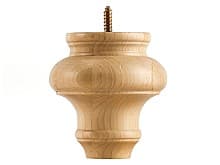 4" Wide x 4" High Turned Bunn Foot
