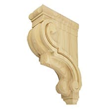 13" x 3-3/8" x 7-3/4" Traditional Bar Bracket