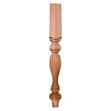 3-3/4" x 3-3/4" x 42" Tapered Fluted Post