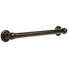 Victorian 18" Decorative Grab Bar, Venetian Bronze